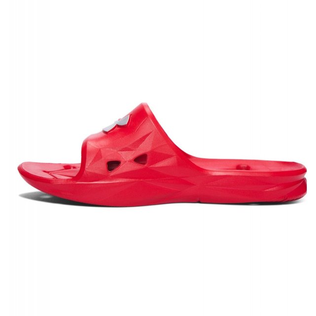 Under Armour Sandale nu-pieds Locker III - 1287325-600 Rouge - Chaussures Tongs Homme Under Armour Sandale nu-pieds Locker III - 1287325-600 Rouge - Chaussures Tongs Homme