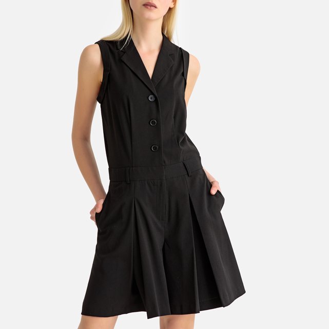 buttoned playsuit