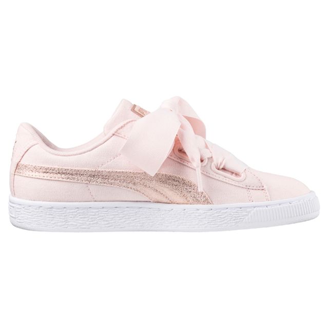basket puma heart rose femme basket puma heart rose femme