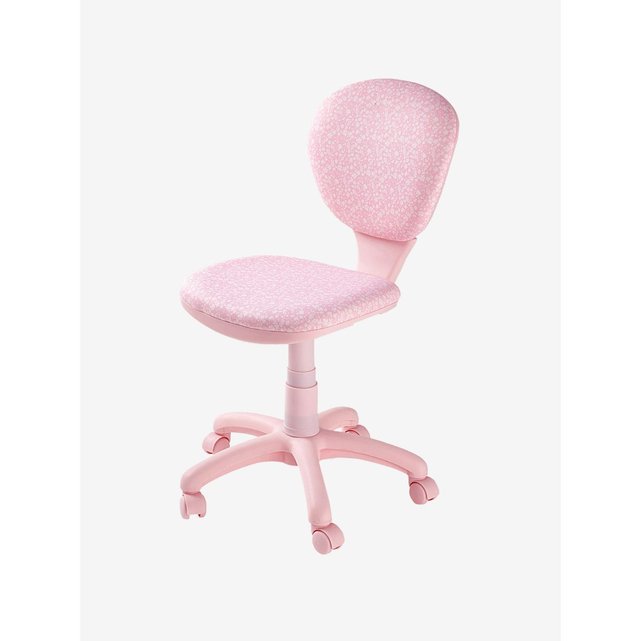 Chaise De Bureau A Roulettes Rose Vertbaudet La Redoute