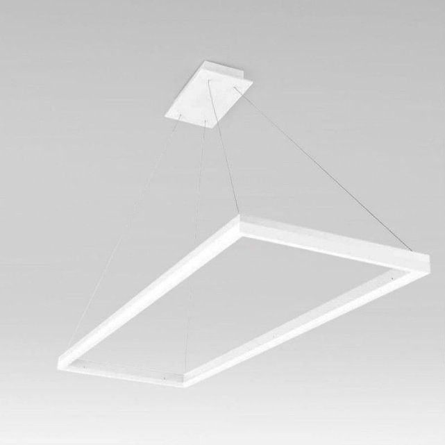 suspension abat jour rectangulaire circ led 34w l120 cm suspension abat jour rectangulaire circ led 34w l120 cm