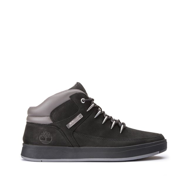 Ledersneakers davis square hiker schwarz Timberland | La ...