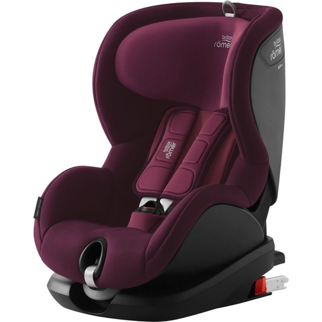 Si ge auto trifix 2 i size groupe 1 burgundy red Britax Romer La