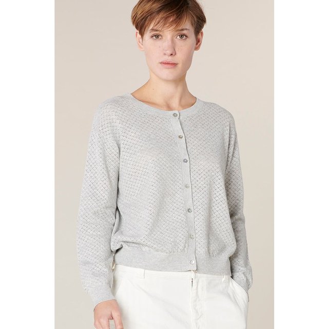 Gilet flore gris chine Harris Wilson | La Redoute HARRIS WILSON pull col montant boutons homme gris chiné