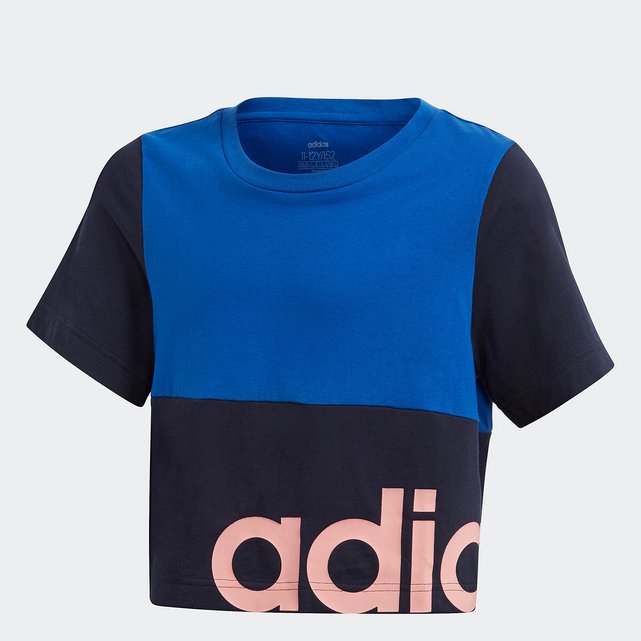 blue and black adidas shirt
