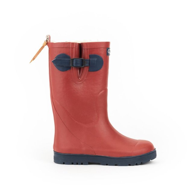 Bottes de pluie fourrées Woody Pop Fur AIGLE image 0