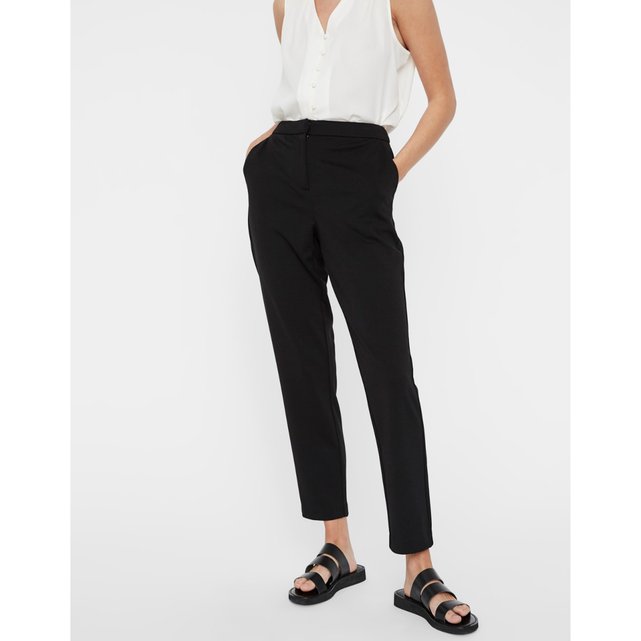 straight leg trousers