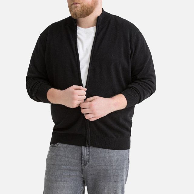 Gilet Zippe Grande Taille Noir La Redoute Collections Plus La Redoute