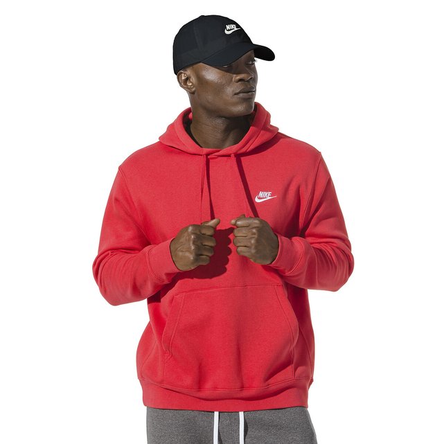 red nike air max hoodie