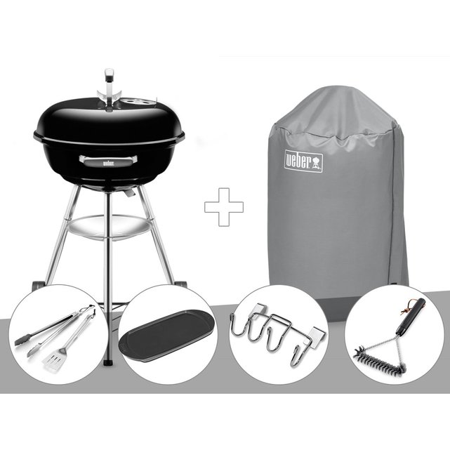 Barbecue weber compact kettle 47 cm Weber | La Redoute Barbecue weber 57 | La Redoute