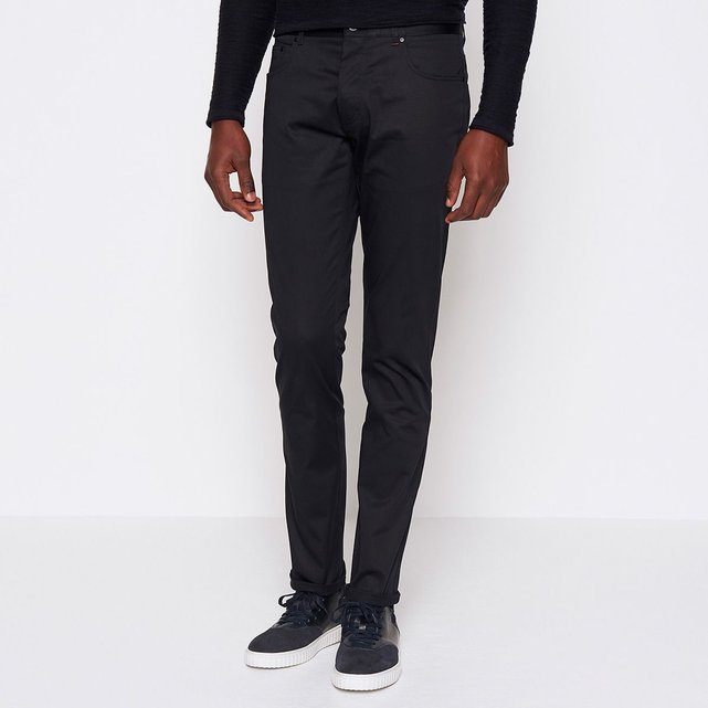 Pantalon 5 poches homme uni noir Devred | La Redoute