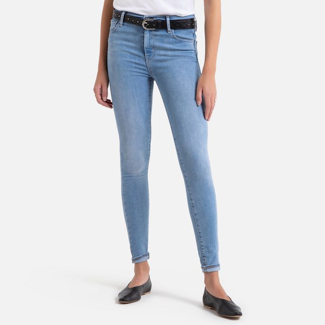 levi's 720 high waisted super skinny jeans
