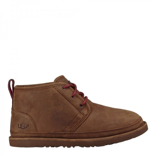ugg cuir marron