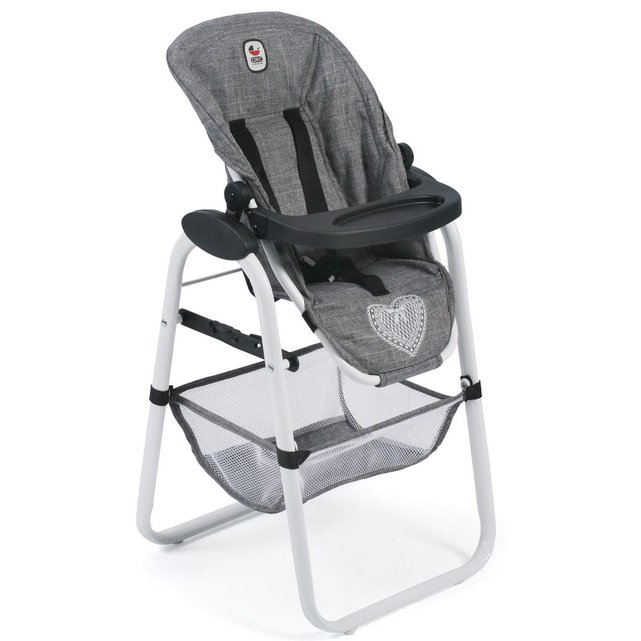 Chaise haute poupon en bois FSC® blanc - Vertbaudet  Chaise haute poupon, Chaise  haute, Chaise haute bois