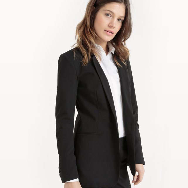 Tailored blazer, length 69cm La Redoute Collections | La Redoute