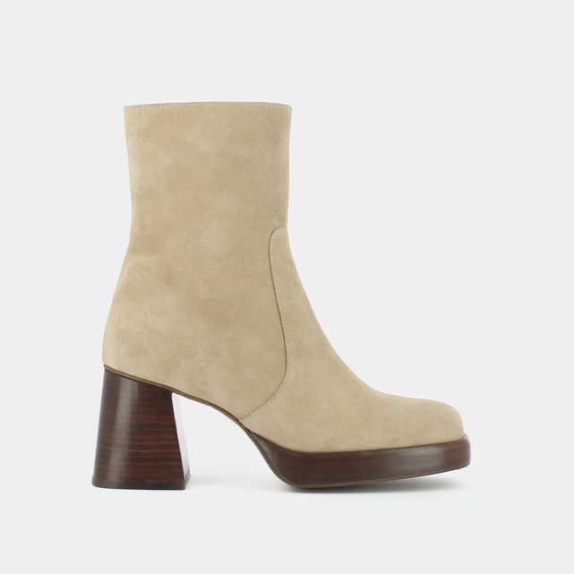Bottes beige jonak sales
