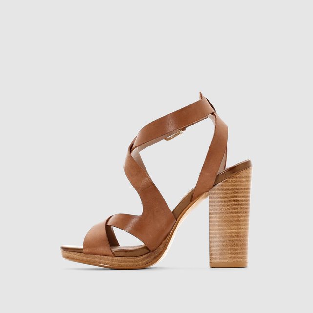 cuir croisées Redoute La brides Sandales Collections wCtZf