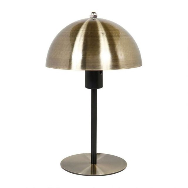 Lampe champignon dorée - LED tactile