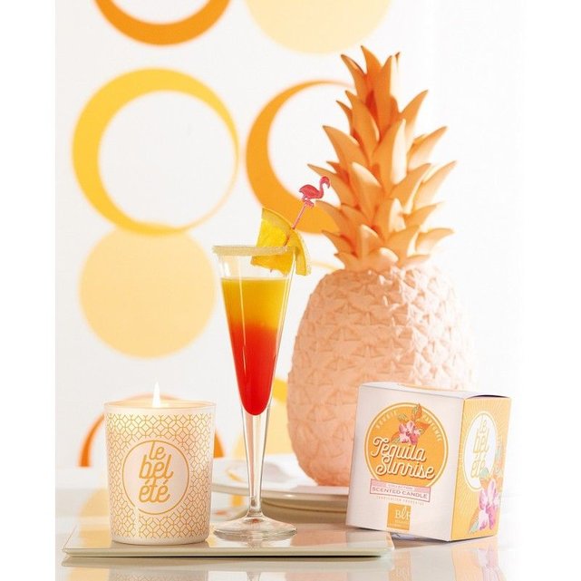 Coffret bougie parfumée 40h Tequila Sunrise Coffret bougie parfumée 40h Tequila Sunrise