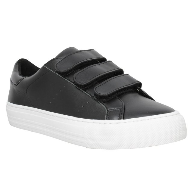 Arcade Straps Baskets Redoute No NameLa Noir Cuir 1FKclJ