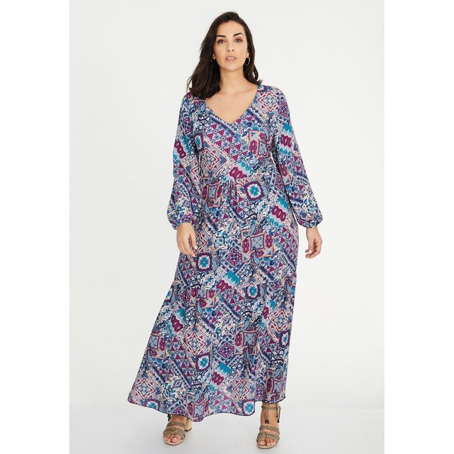 Robe à volants moasica bleu lagon Spg Woman | La Redoute