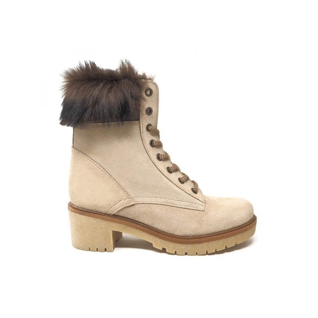 boots fausse fourrure