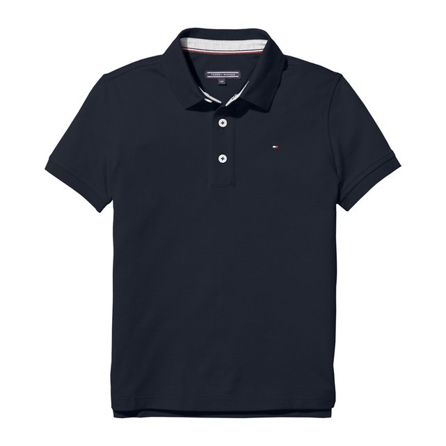 Cotton mix polo shirt with short 
