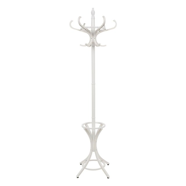 Porte Manteau Traditionnel Perroquet Bois Blanc 185 Cm