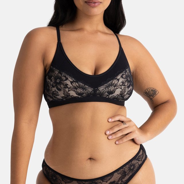 Raelynn non-underwired bra in lace Dorina