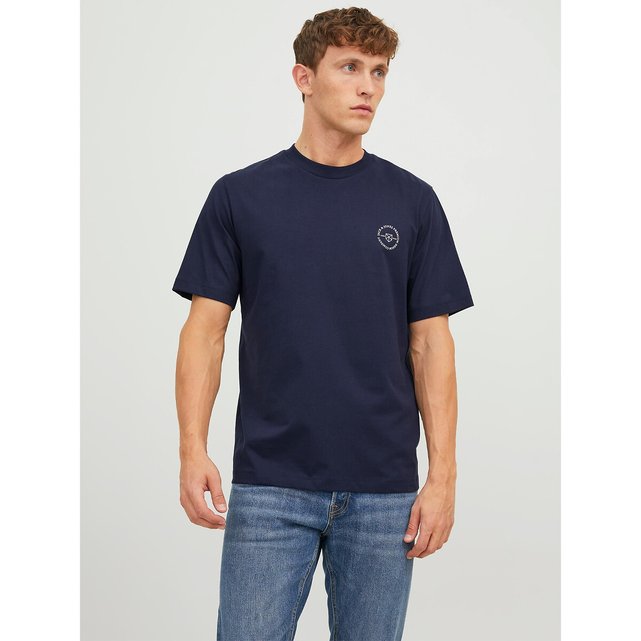 T-shirt mit rundem ausschnitt, regular-fit Jack & Jones | La Redoute