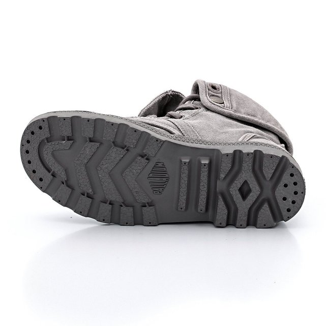 hautes Baskets toile à en PALLADIUM lacets q05qF