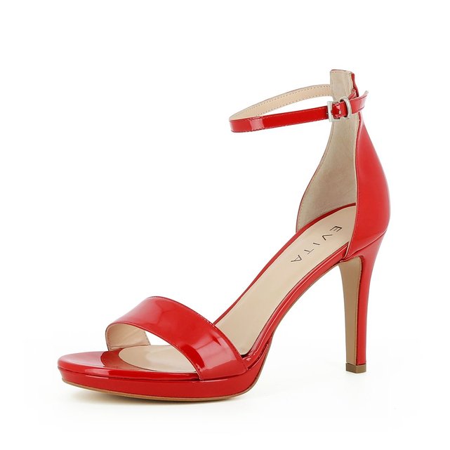 talon rouge ouvert