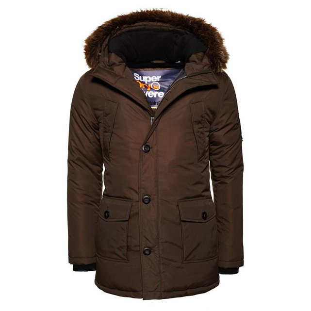 Bordé Fourrure De Fausse Everest Manteau PukZOXi