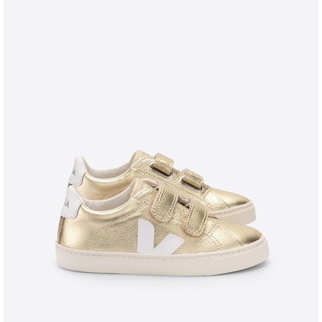 Kids small esplar trainers in leather 