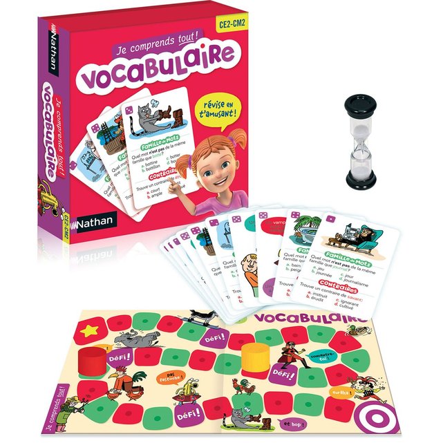 Fiche Pour Enrichir Son Vocabulaire Jeu d'apprentissage : enrichir son vocabulaire Nathan | La Redoute