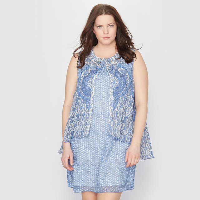 Paisley Print 2-in-1 Dress Paisley Print 2-in-1 Dress