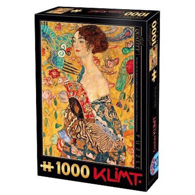 DtoysLa Puzzle Redoute 1000 KlimtFemme L'éventail Pièces À n0wmOvN8