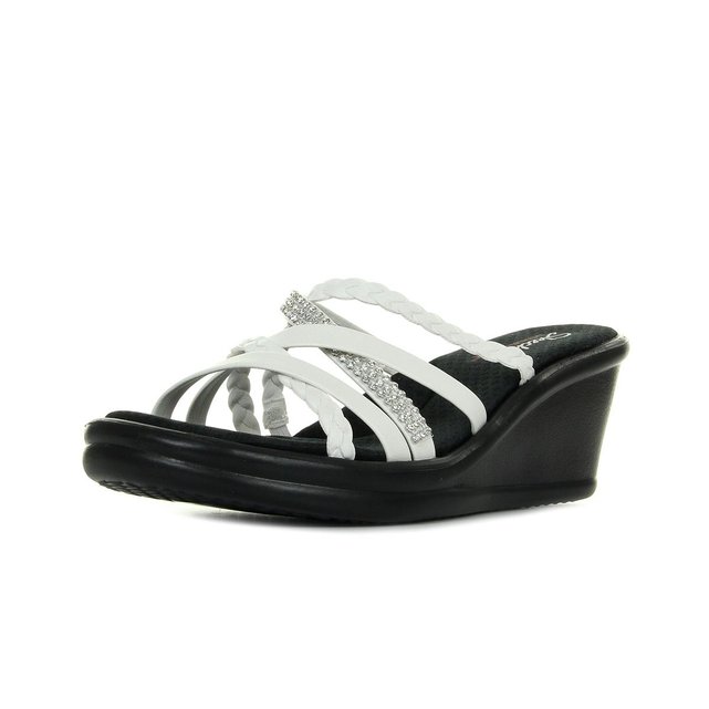 Sandales femme rumblers wild child noir Skechers La Redoute Sandales femme rumblers wild child noir Skechers La Redoute