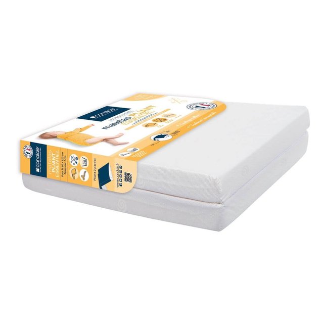 Matelas Bebe Essentiel Pliant 60 X 1 Cm Candide La Redoute