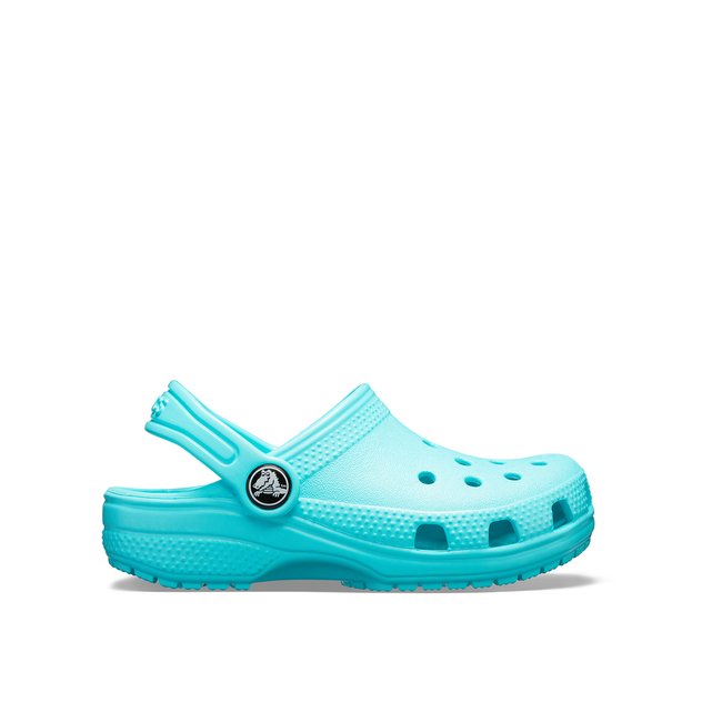 teal crocs