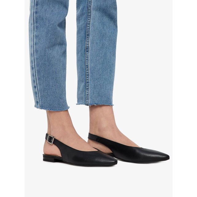 Sandales Pointues Pointues Sandales cuir Pointues en cuir en en cuir BIANCO Sandales BIANCO Pointues BIANCO BIANCO Sandales FURxpT