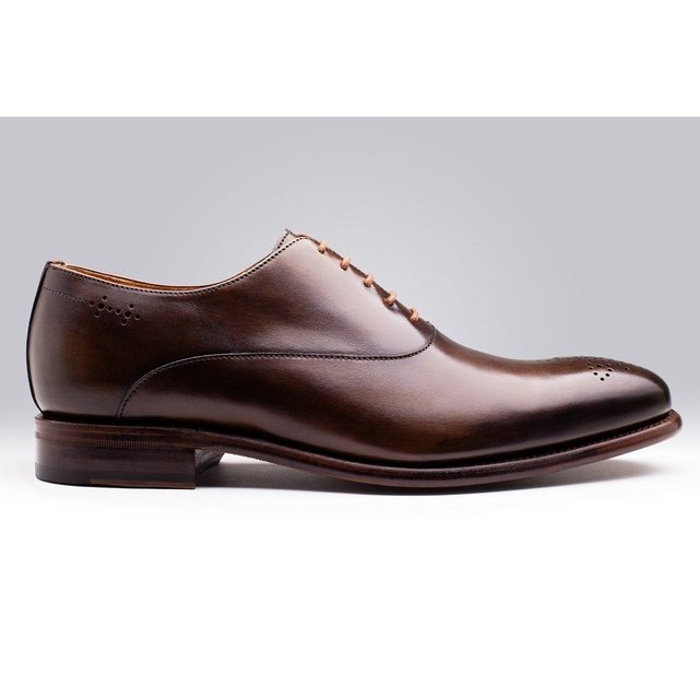 richelieu cuir