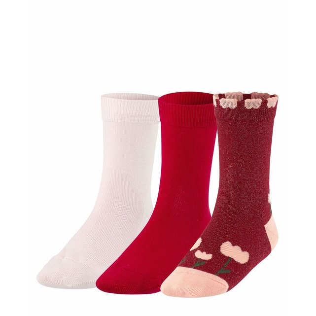 LOT DE TROIS CHAUSSETTES EN COTON - FALKE pour HOMME