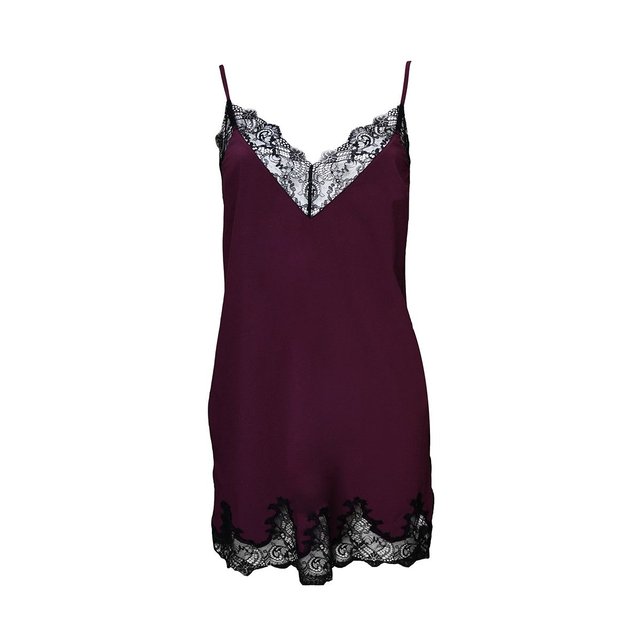 Nuisette bagatelle bordeaux Badines Lingerie | La Redoute