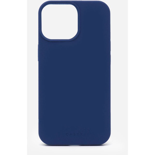 Coque iPhone 13 silicone couleur Bleu cobalt 