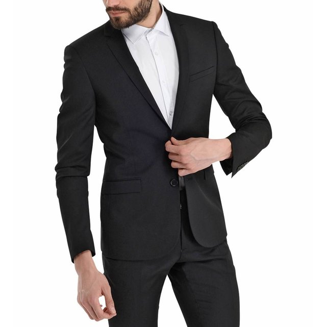 Ajustée Veste De Costume En Laine Cerruti 4j5LAR