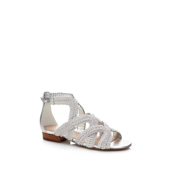 Guess Dario - Sandales - argent Guess Dario - Sandales - argent