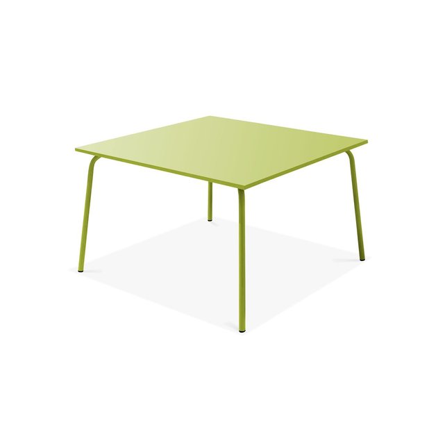MétalPalavas Jardin Carrée Table De En uwkTOXZiPl