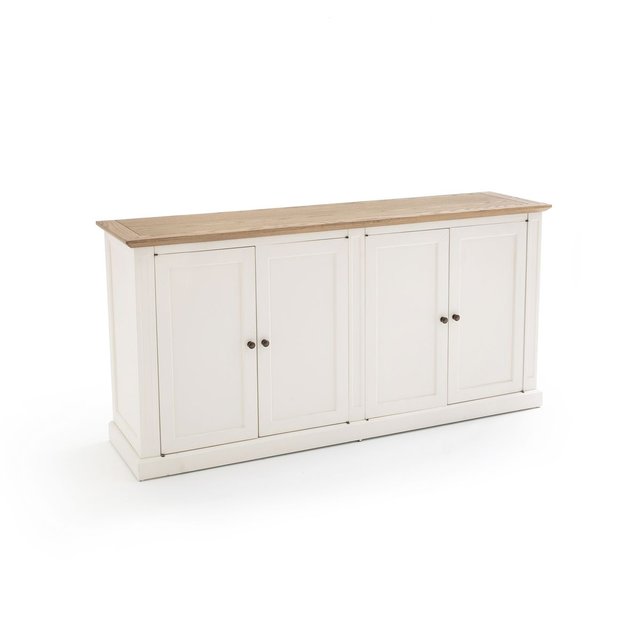 Buffet 4 Portes Adelia Blanc La Redoute Interieurs La Redoute