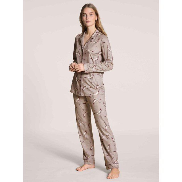 La Redoute Vêtements Sous-vêtements vêtements de nuit Pyjamas Pyjama à col boutonné 